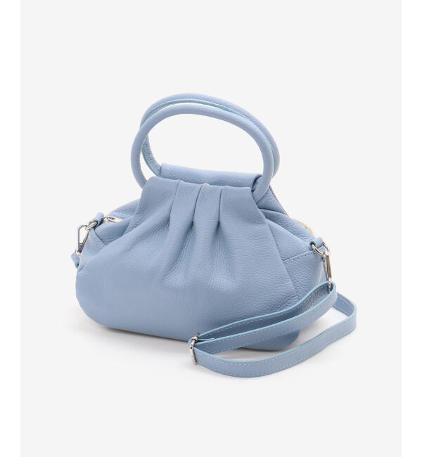  「MILLELA FIRENZE ギャザーハンドルバッグ」|ハンドバッグ|