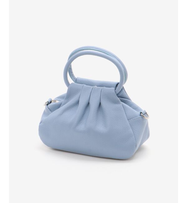  「MILLELA FIRENZE ギャザーハンドルバッグ」|ハンドバッグ|