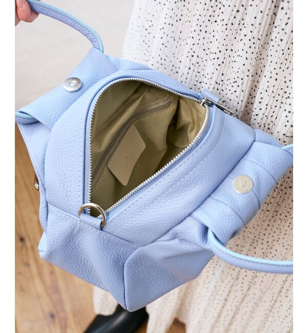  「MILLELA FIRENZE ギャザーハンドルバッグ」|ハンドバッグ|