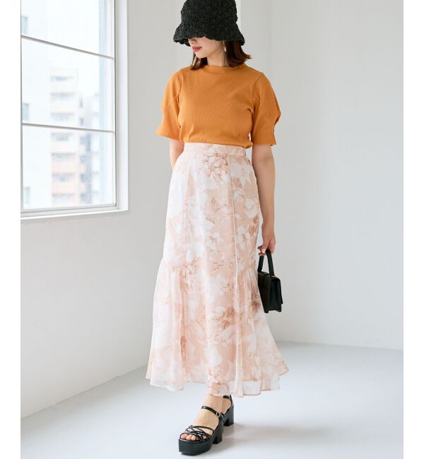 MAJESTICLEGON「タックスリーブトップス」|Tシャツ・カットソー|