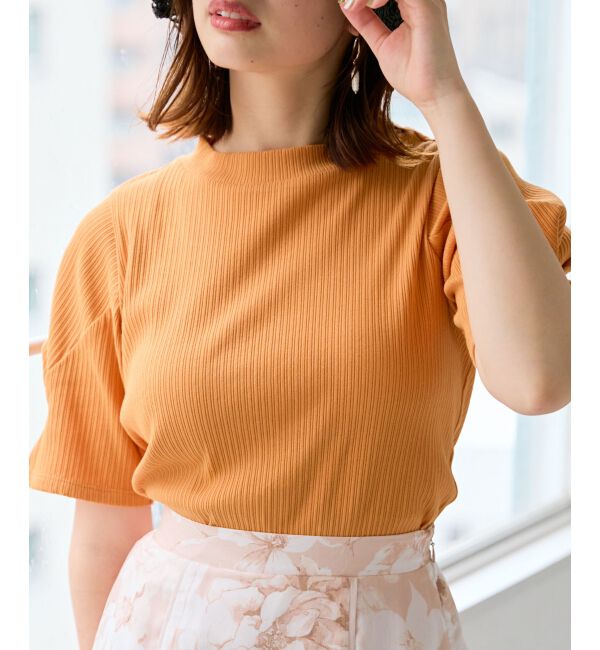 MAJESTICLEGON「タックスリーブトップス」|Tシャツ・カットソー|