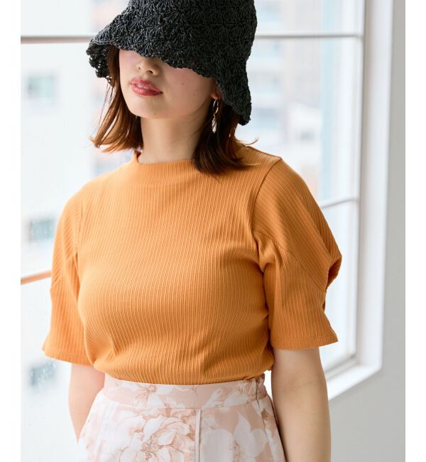 MAJESTICLEGON「タックスリーブトップス」|Tシャツ・カットソー|