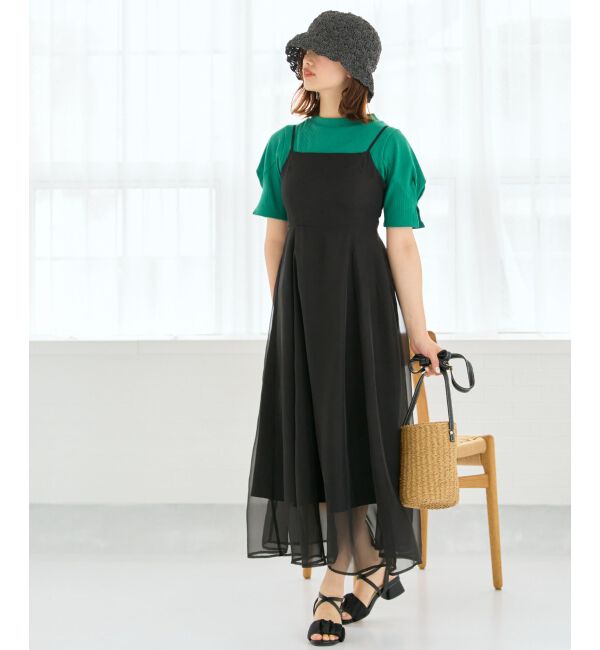 MAJESTICLEGON「タックスリーブトップス」|Tシャツ・カットソー|