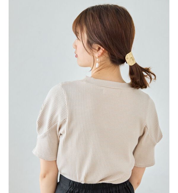 MAJESTICLEGON「タックスリーブトップス」|Tシャツ・カットソー|