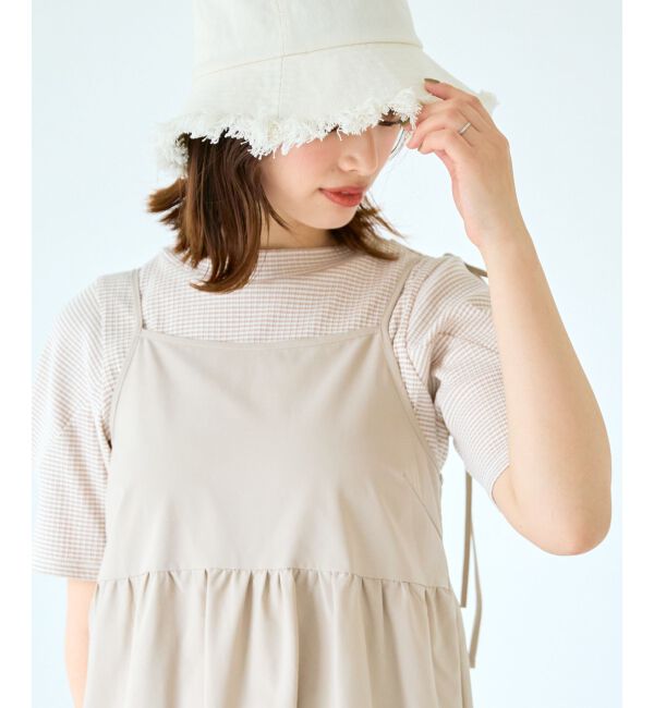 MAJESTICLEGON「タックスリーブトップス」|Tシャツ・カットソー|