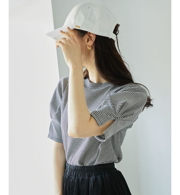 MAJESTICLEGON「タックスリーブトップス」|Tシャツ・カットソー|