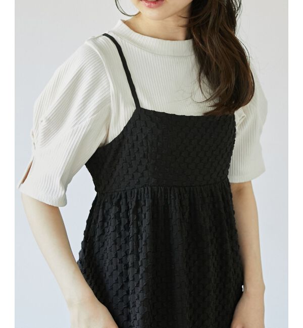 MAJESTICLEGON「タックスリーブトップス」|Tシャツ・カットソー|