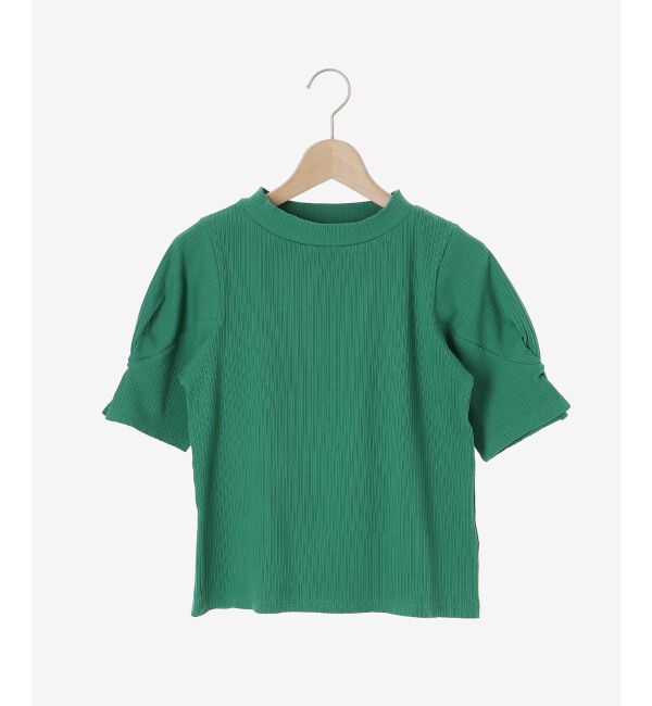 MAJESTICLEGON「タックスリーブトップス」|Tシャツ・カットソー|