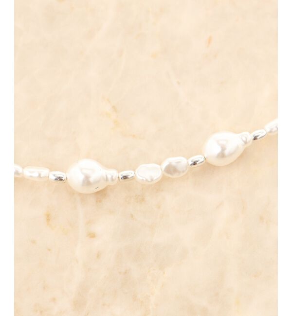 MAJESTICLEGON「モチーフパールネックレス」|ネックレス|