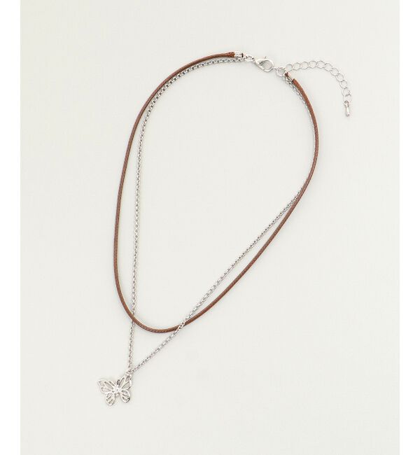  「バタフライチョーカーネックレス」|ネックレス|