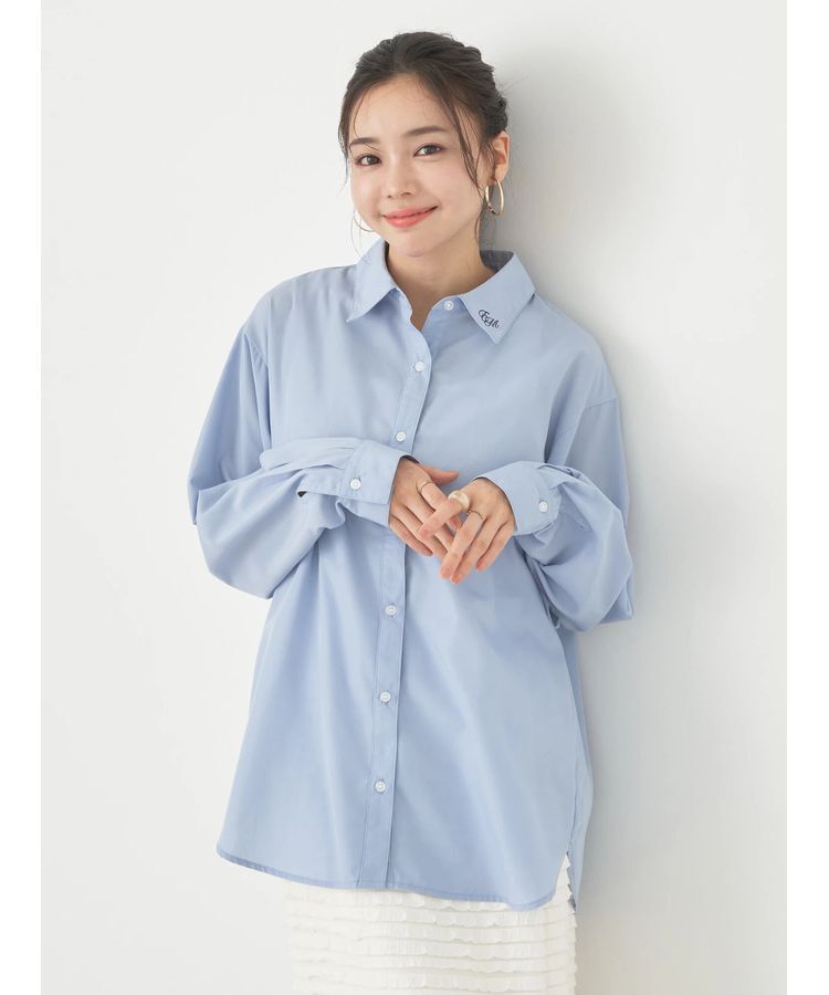 earth music&ecology「ワンポイントロゴシャツ」|シャツ・ブラウス|