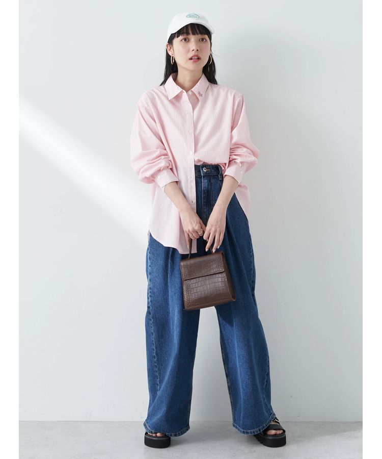 earth music&ecology「ワンポイントロゴシャツ」|シャツ・ブラウス|