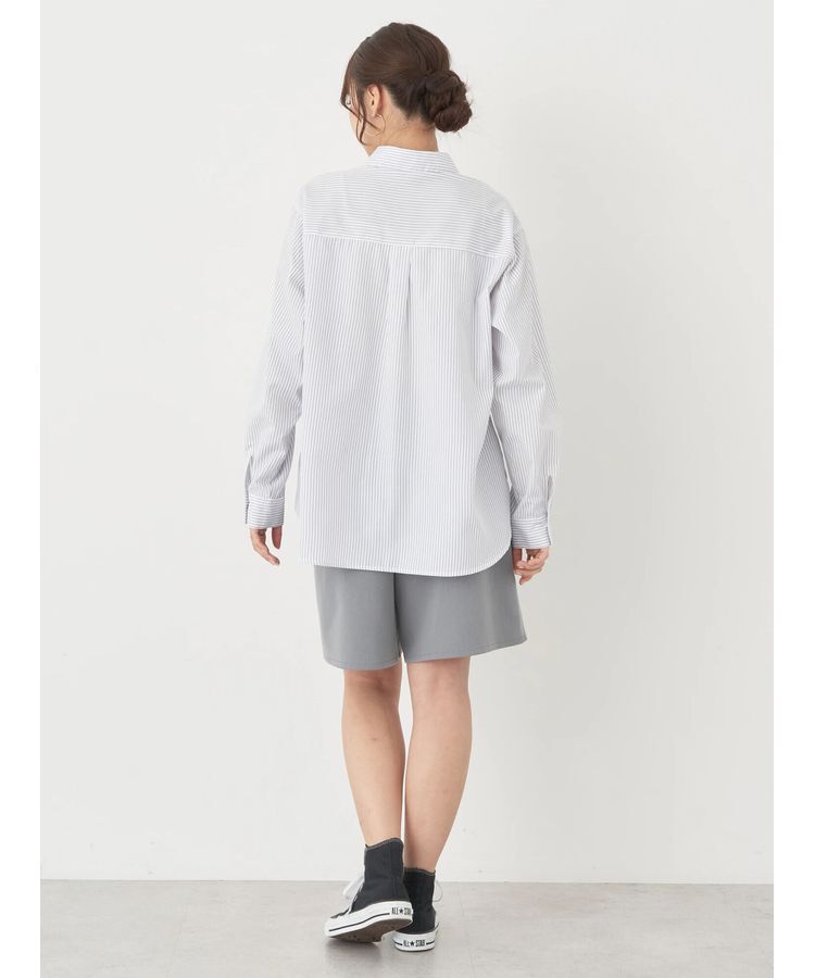 earth music&ecology「ワンポイントロゴシャツ」|シャツ・ブラウス|