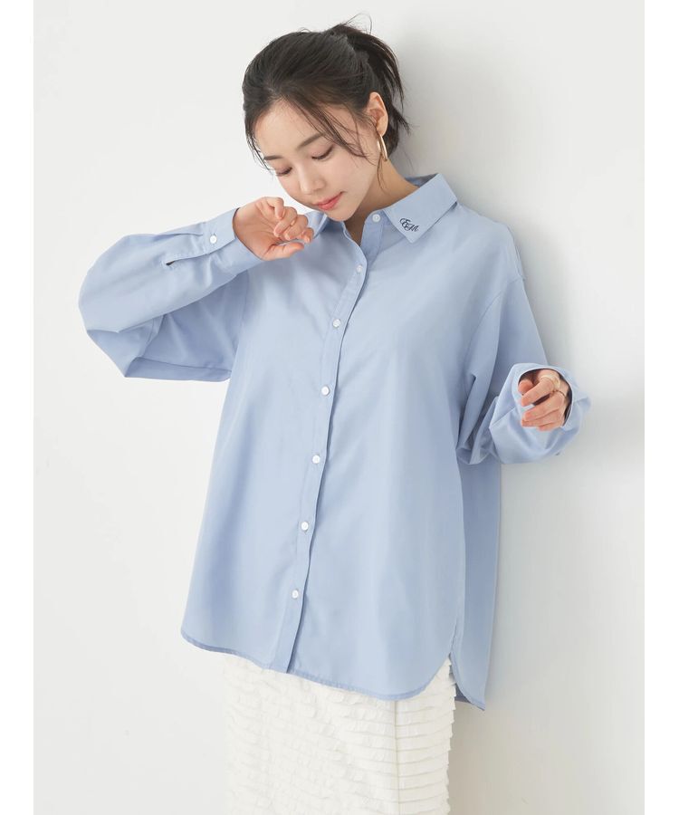 earth music&ecology「ワンポイントロゴシャツ」|シャツ・ブラウス|