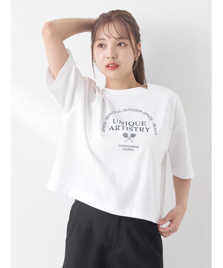 earth music&ecology「アソートグラフィックショートT」|Tシャツ・カットソー|
