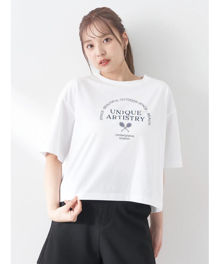 earth music&ecology「アソートグラフィックショートT」|Tシャツ・カットソー|B