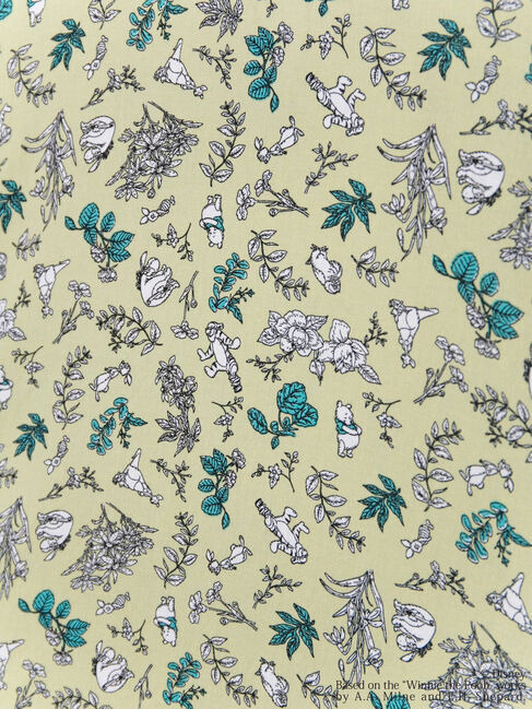  「総柄プリントワンピース/Pooh」|ワンピース|