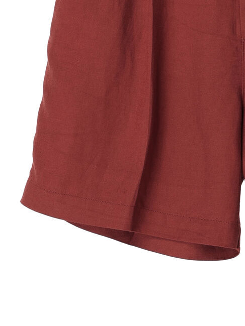 AMERICAN HOLIC「【小柄女性向け】リネンブレンドショートパンツ」|その他|