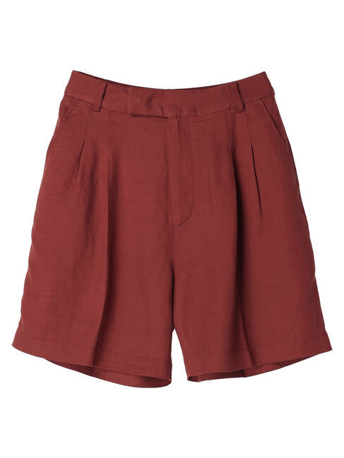 AMERICAN HOLIC「【小柄女性向け】リネンブレンドショートパンツ」|その他|