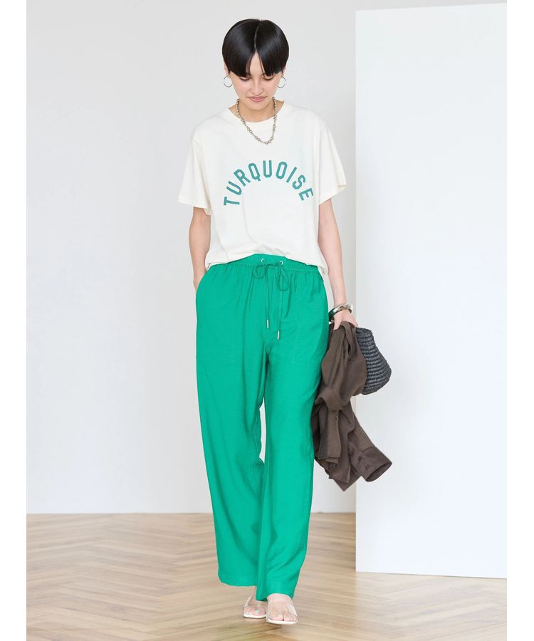 AMERICAN HOLIC「TURQUOISEロゴカットプルオーバー」|Tシャツ・カットソー|