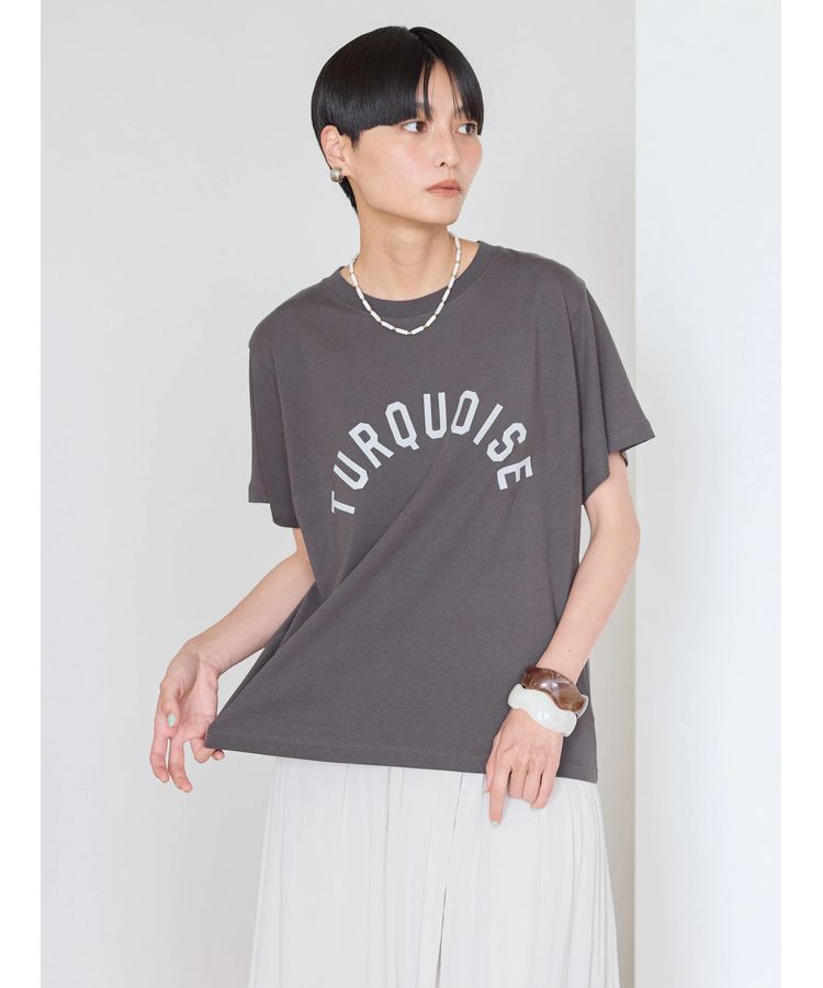AMERICAN HOLIC「TURQUOISEロゴカットプルオーバー」|Tシャツ・カットソー|