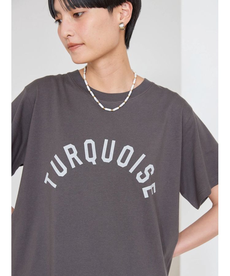 AMERICAN HOLIC「TURQUOISEロゴカットプルオーバー」|Tシャツ・カットソー|