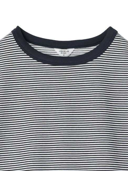 AMERICAN HOLIC「接触冷感ショートスリーブカットプルオーバー」|Tシャツ・カットソー|