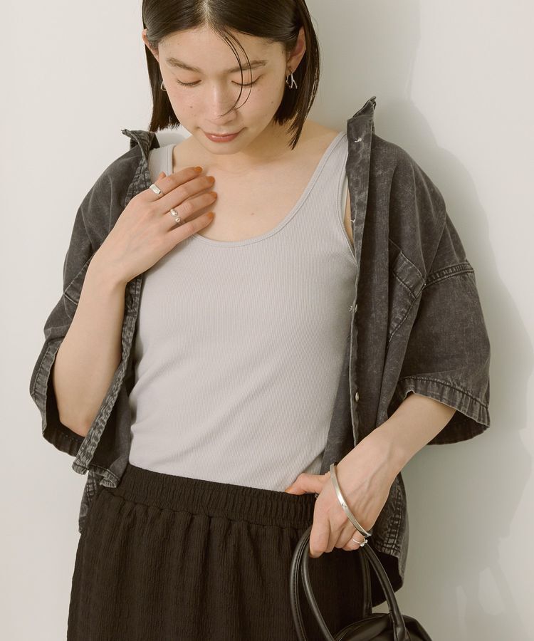 AMERICAN HOLIC「リブタンクトップ」|インナー|