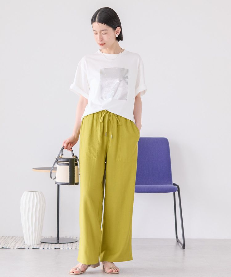 AMERICAN HOLIC「接触冷感ベイカーリラックスパンツ」|その他|