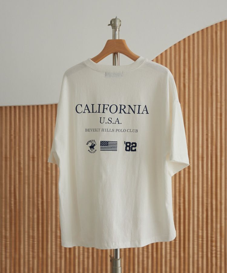 AMERICAN HOLIC「BEVERLY HILLS POLO CLUB 別注バックプリントTシャツ」|Tシャツ・カットソー|