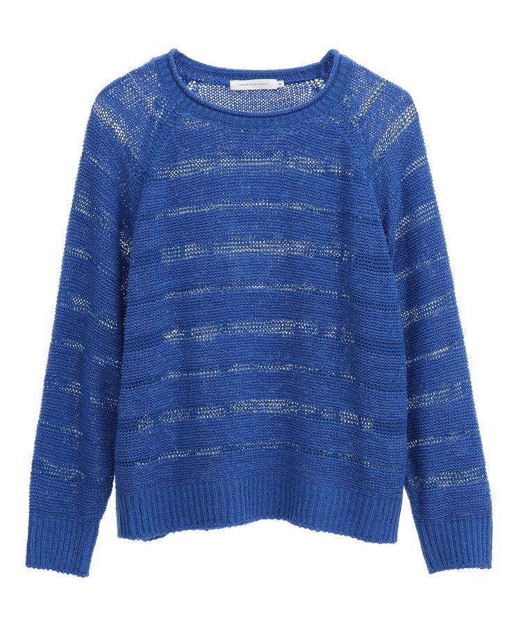 AMERICAN HOLIC「透かし編みニットプルオーバー」|ニット・セーター|