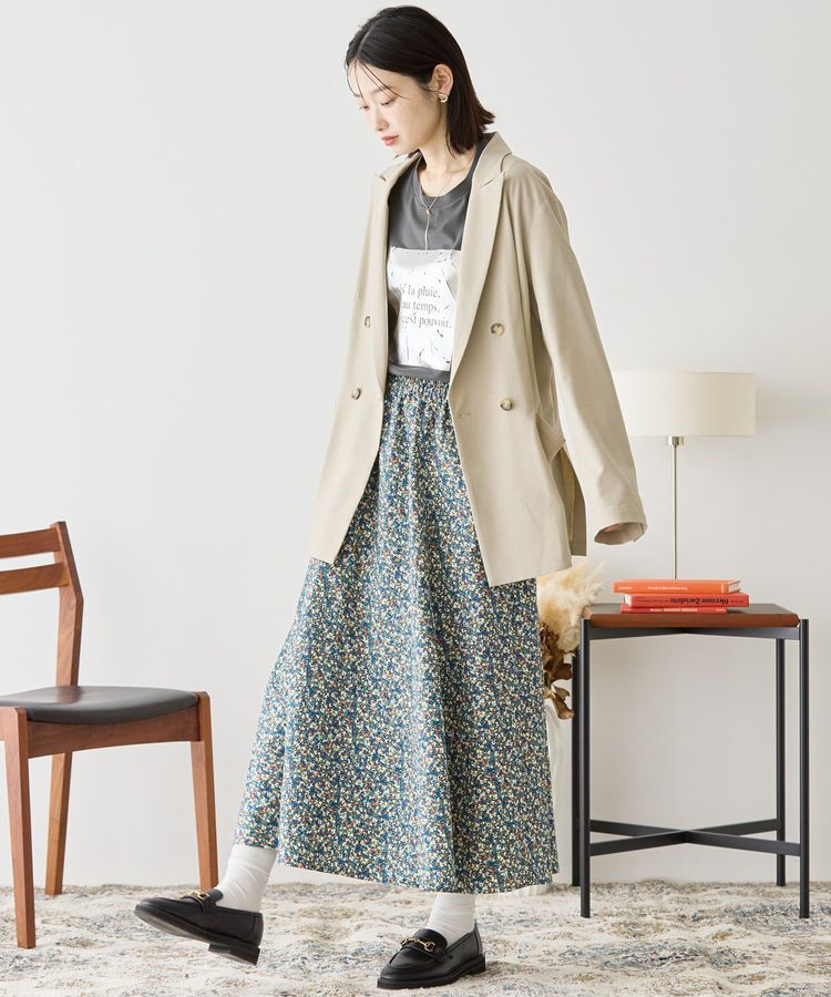 AMERICAN HOLIC「ギャザーフレアスカート」|スカート|