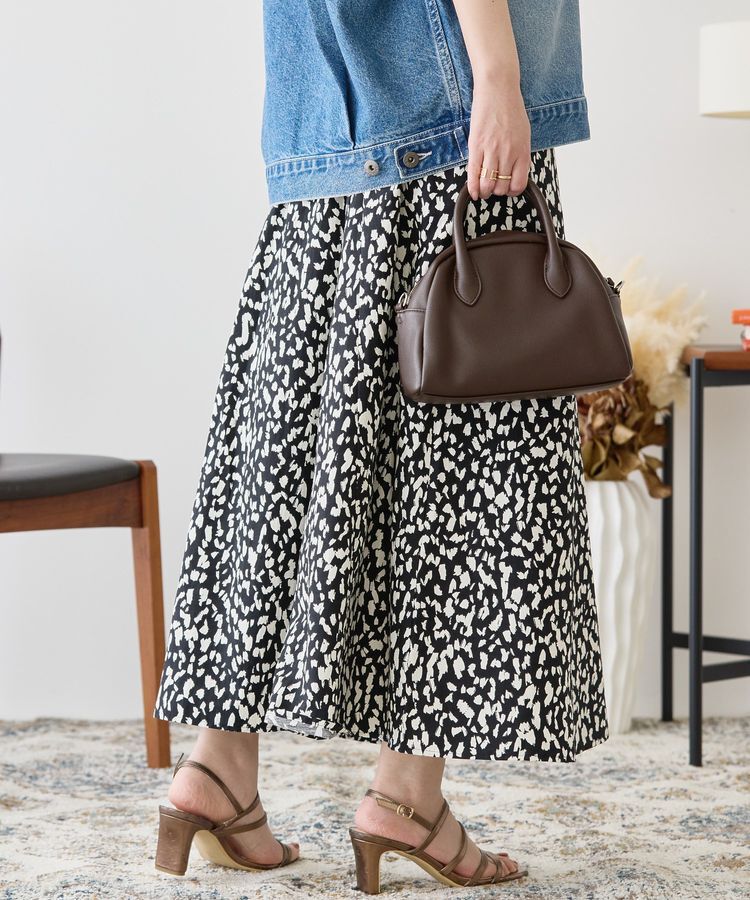 AMERICAN HOLIC「ギャザーフレアスカート」|スカート|Leopard