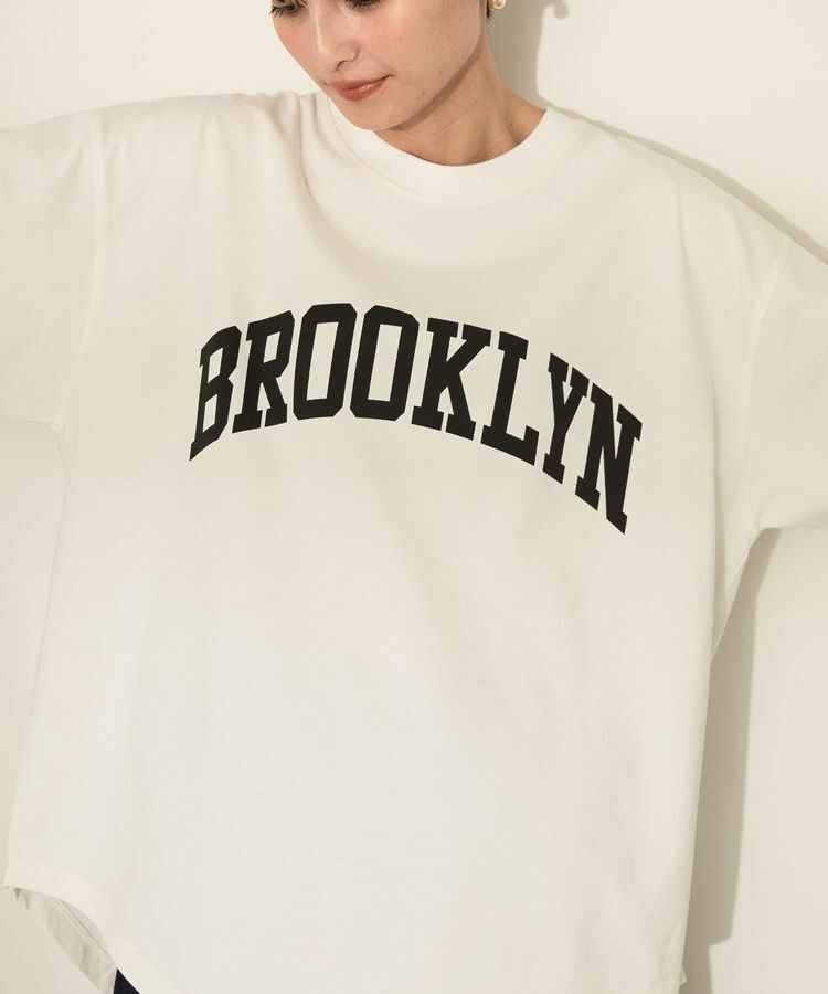 AMERICAN HOLIC「BROOKLYN カレッジロゴBIGTシャツ」|Tシャツ・カットソー|