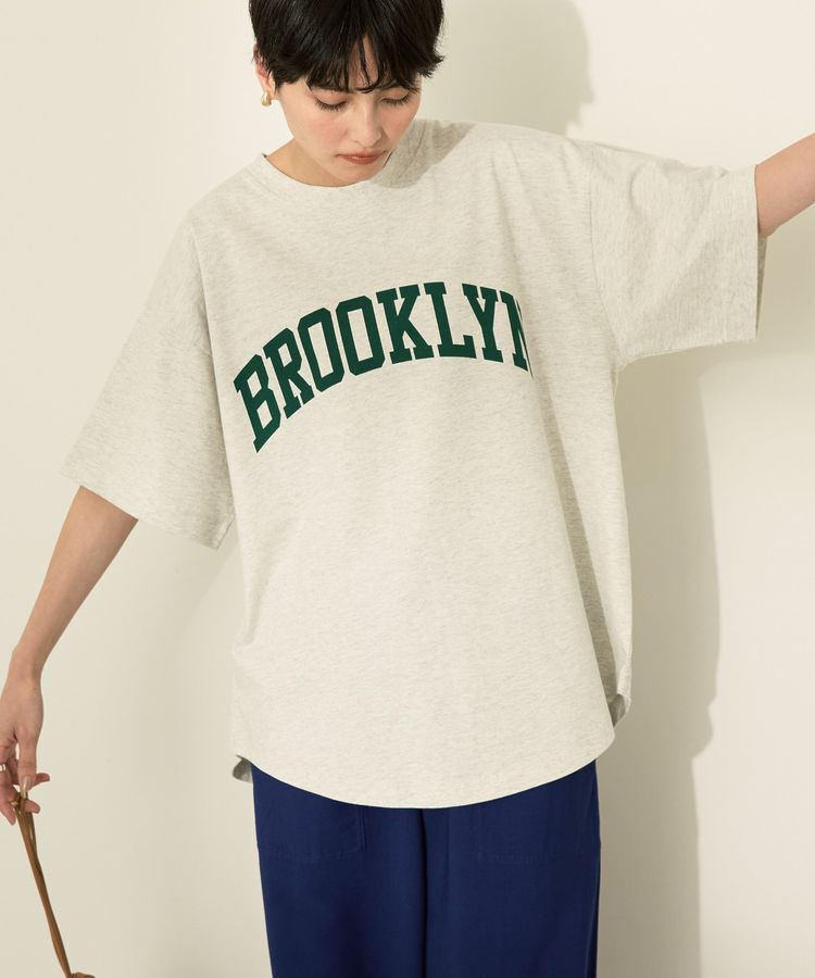 AMERICAN HOLIC「BROOKLYN カレッジロゴBIGTシャツ」|Tシャツ・カットソー|
