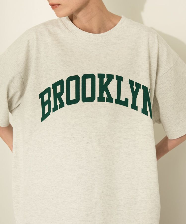 AMERICAN HOLIC「BROOKLYN カレッジロゴBIGTシャツ」|Tシャツ・カットソー|