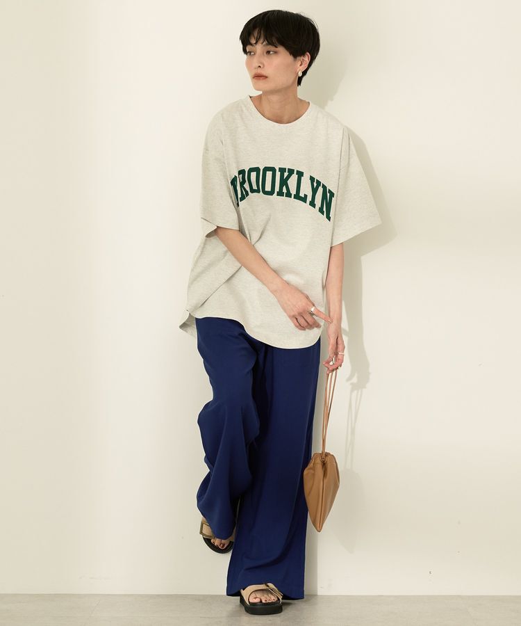 AMERICAN HOLIC「BROOKLYN カレッジロゴBIGTシャツ」|Tシャツ・カットソー|