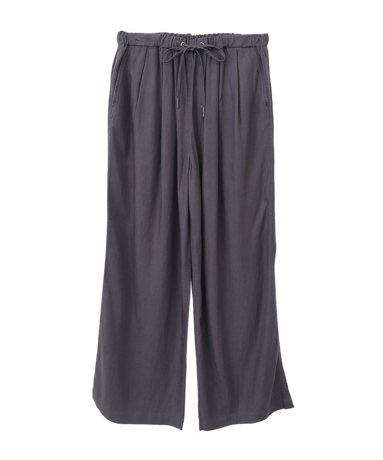 AMERICAN HOLIC「接触冷感リネンブレンドタックワイドパンツ」|その他|