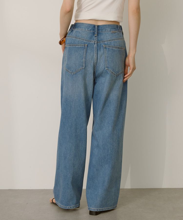 AMERICAN HOLIC「接触冷感 ワイドデニム」|デニム|