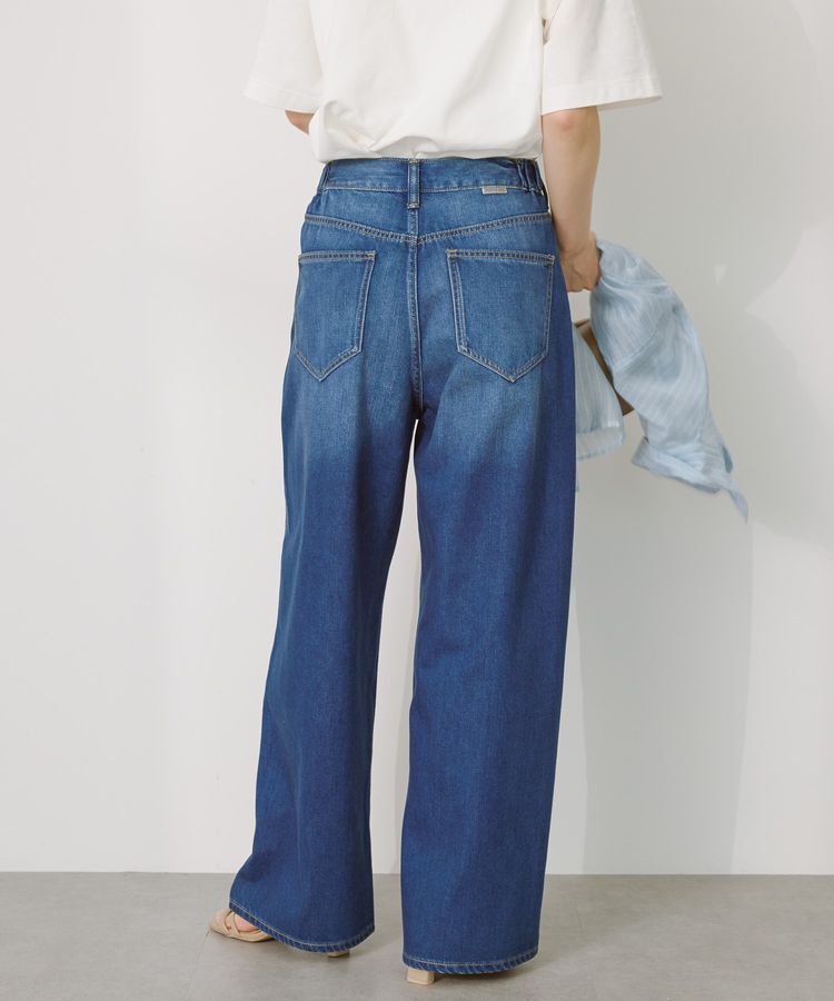 AMERICAN HOLIC「接触冷感 ワイドデニム」|デニム|