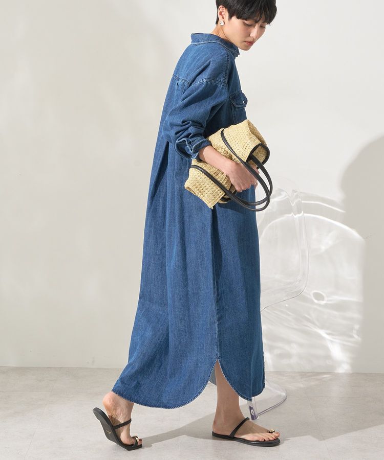 AMERICAN HOLIC「【WEB限定】デニムワンピース」|ワンピース|