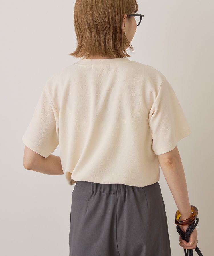 AMERICAN HOLIC「ジョーゼット半袖プルオーバー」|Tシャツ・カットソー|