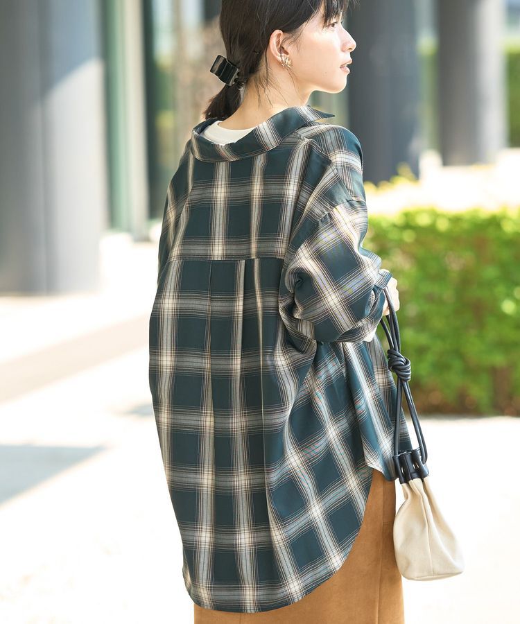 AMERICAN HOLIC「イージーケアチェックシャツ【360&deg;着こなしシャツ】」|シャツ・ブラウス|