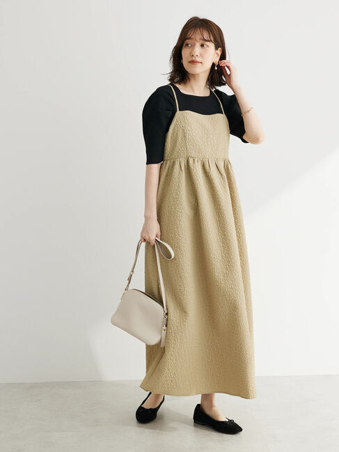 Green Parks「・ELENCARE　DUE　フクレキャミワンピース」|ワンピース|