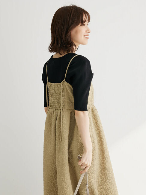 Green Parks「・ELENCARE　DUE　フクレキャミワンピース」|ワンピース|