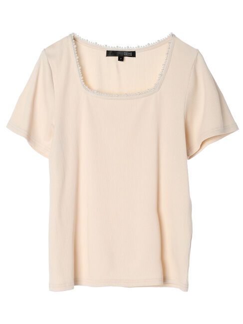 Green Parks「・SUGAR　SPOON　パールスクエアプルオーバー」|Tシャツ・カットソー|