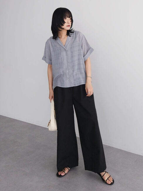 Green Parks「綿麻混バギーパンツ」|その他|