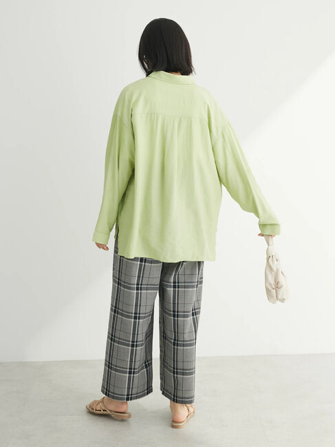 Green Parks「綿麻混バギーパンツ」|その他|