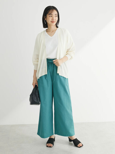 Green Parks「綿麻混バギーパンツ」|その他|