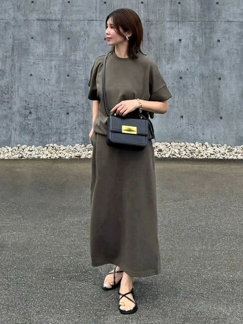 Green Parks「裾ドロストポンチプルオーバー」|Tシャツ・カットソー|